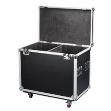 Alminum Moving and Linghting Head Flight Case with Casters